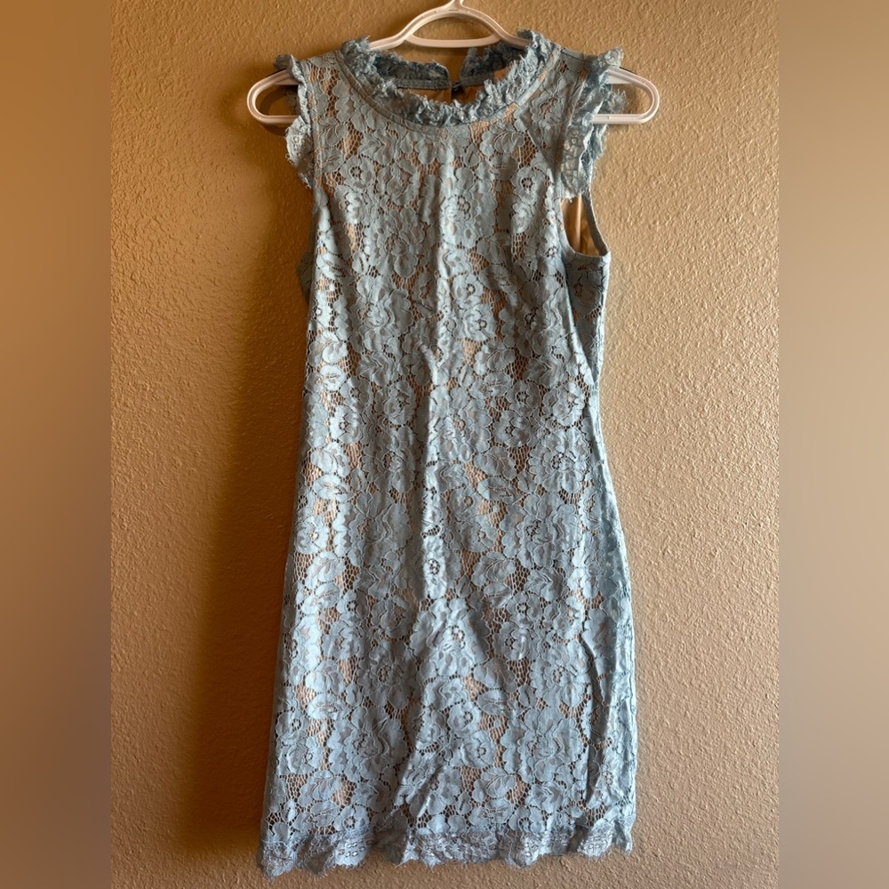 Vici blue lace dress